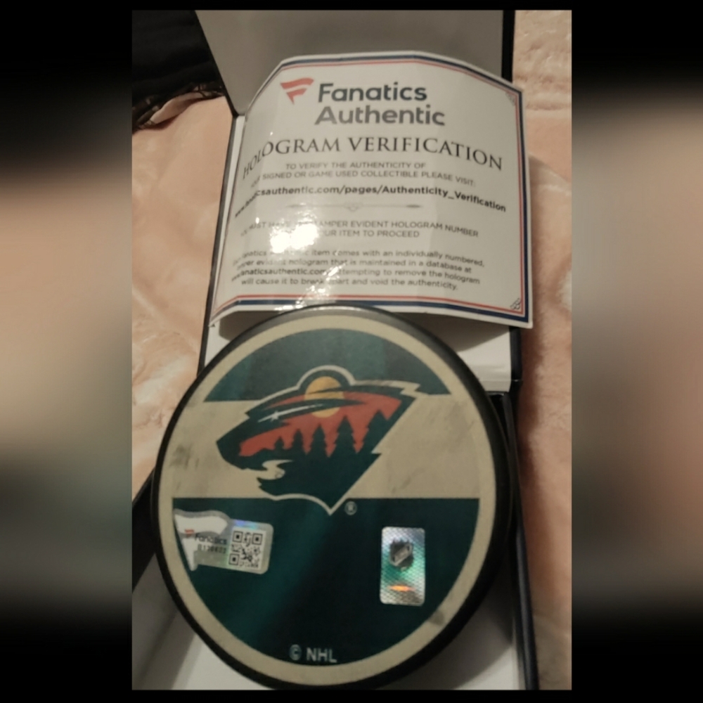 NHL Hockey Puck - Green